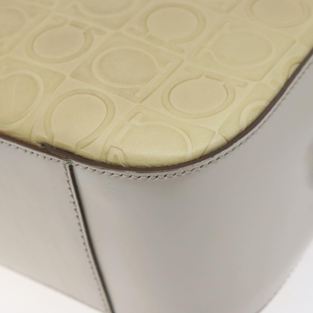 Salvatore Ferragamo Gancini Shoulder Bag Leather