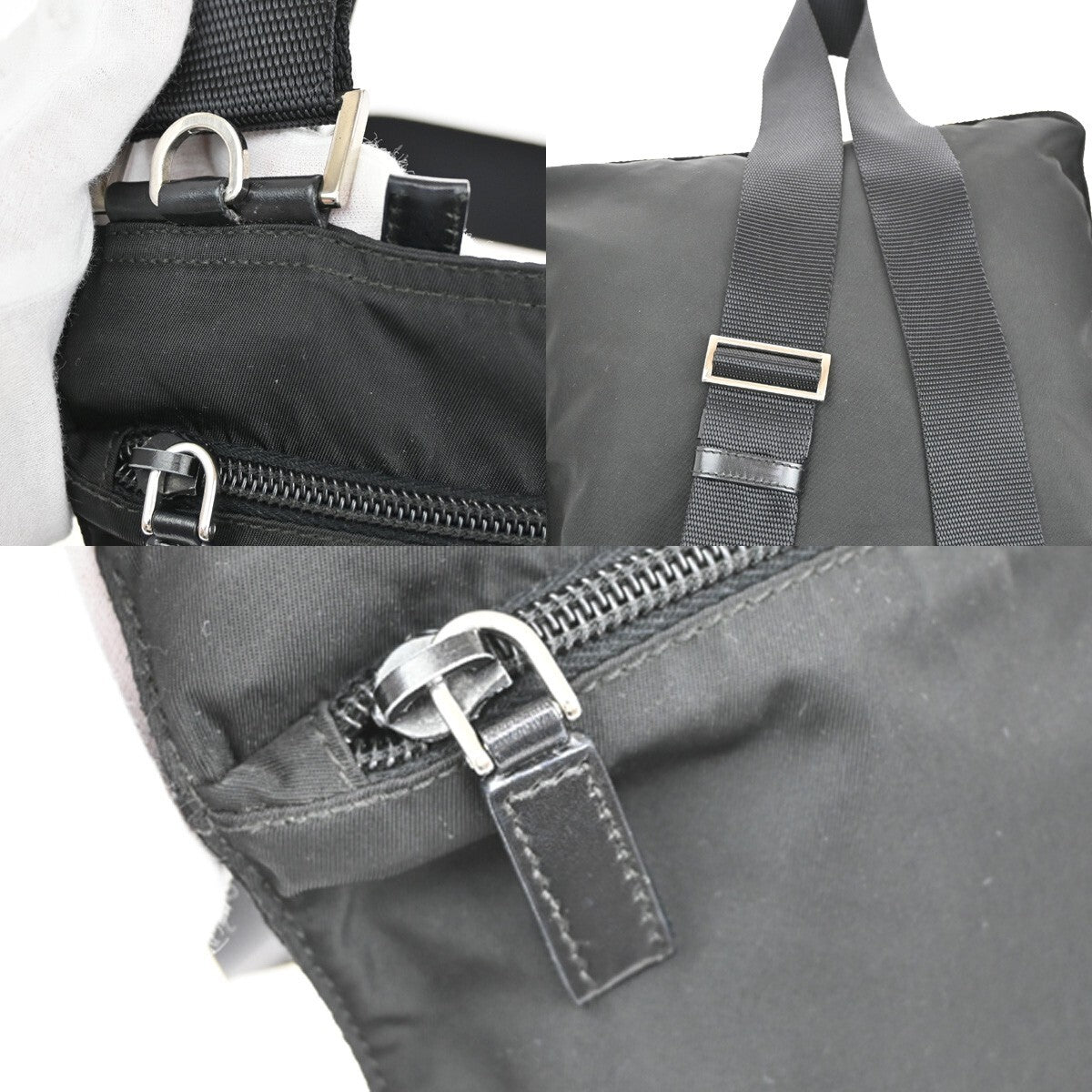 Prada Front Pocket Messenger Bag Tessuto