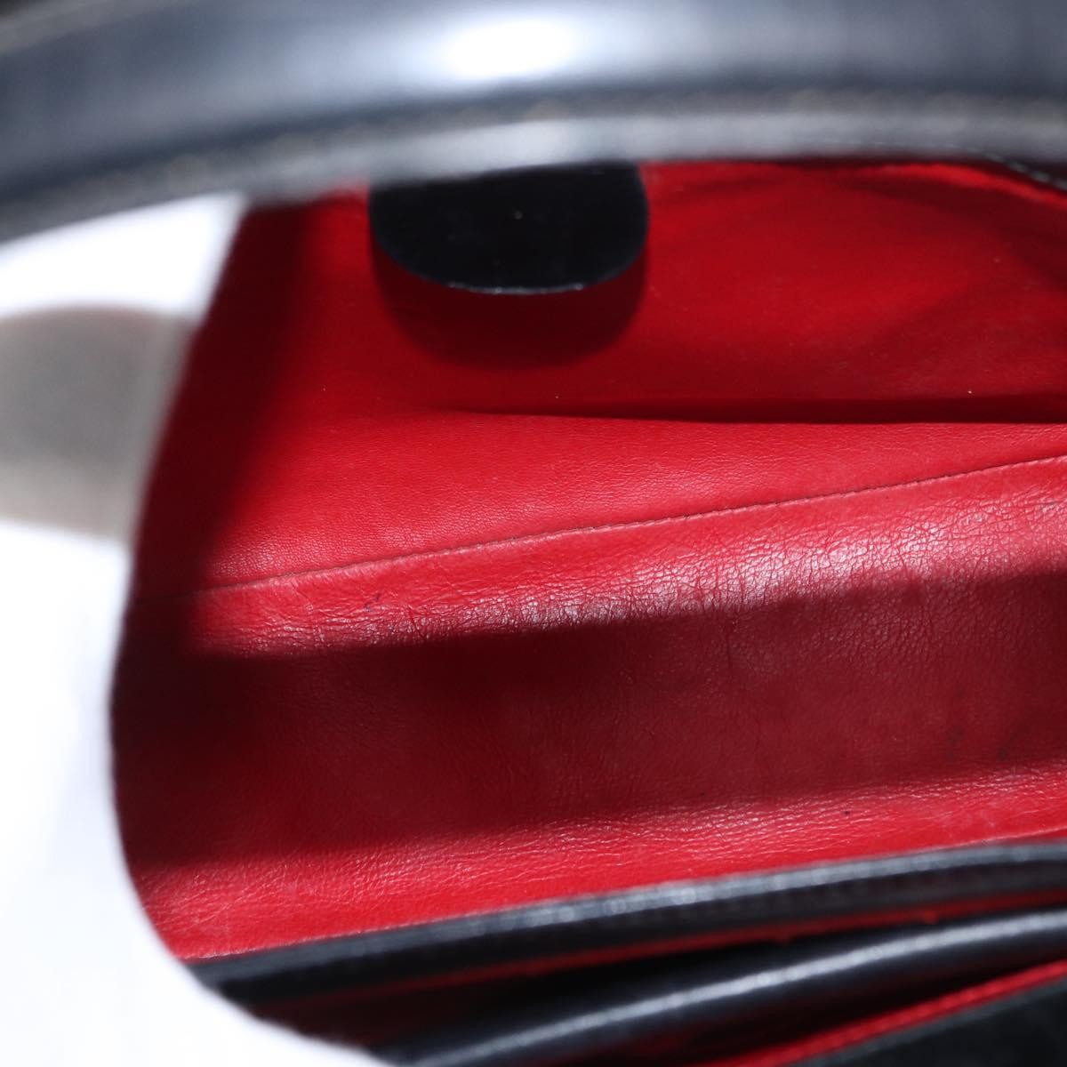 Gucci Vintage Convertible Bamboo Box Crossbody Bag Leather