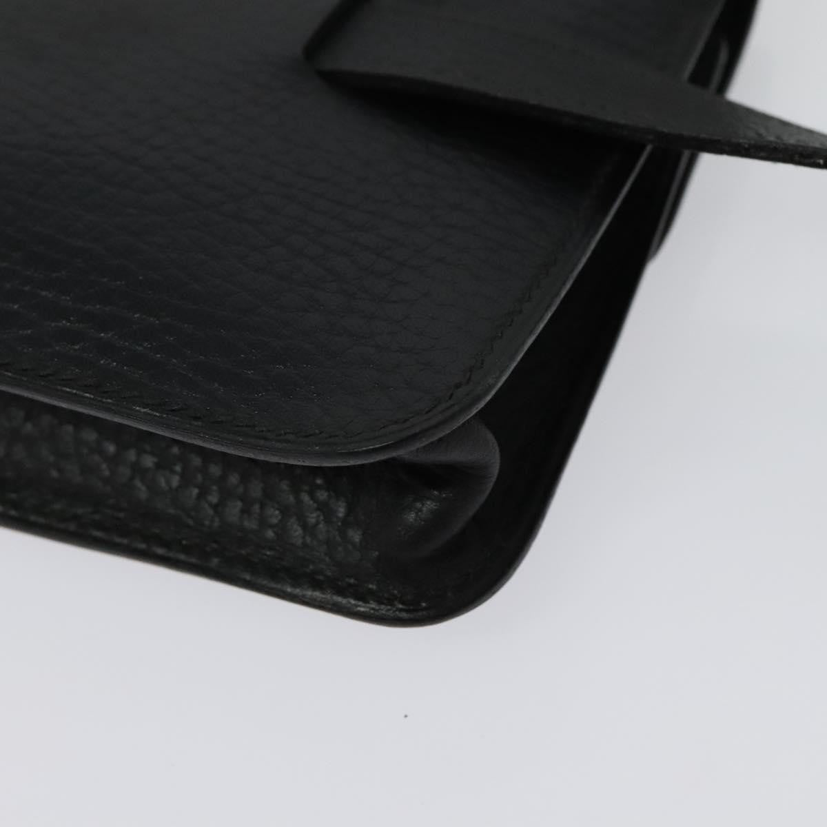 Hermes Pochette Green Waist Bag Leather