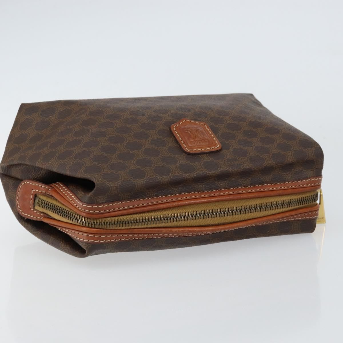 Celine Macadam Pochette Canvas and Leather