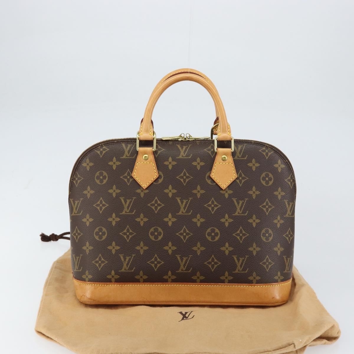 Louis Vuitton Alma Handbag Monogram Canvas