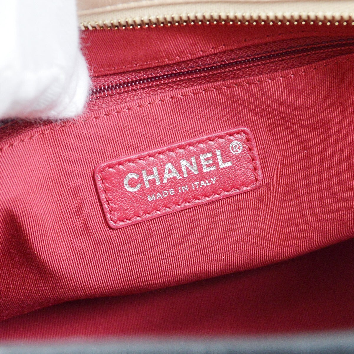 Chanel Bicolor Gabrielle Hobo Quilted Aged Calfskin