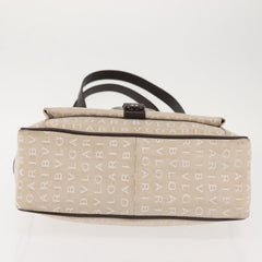 Bvlgari B.Zero1 Logomania Bag Canvas with Leather