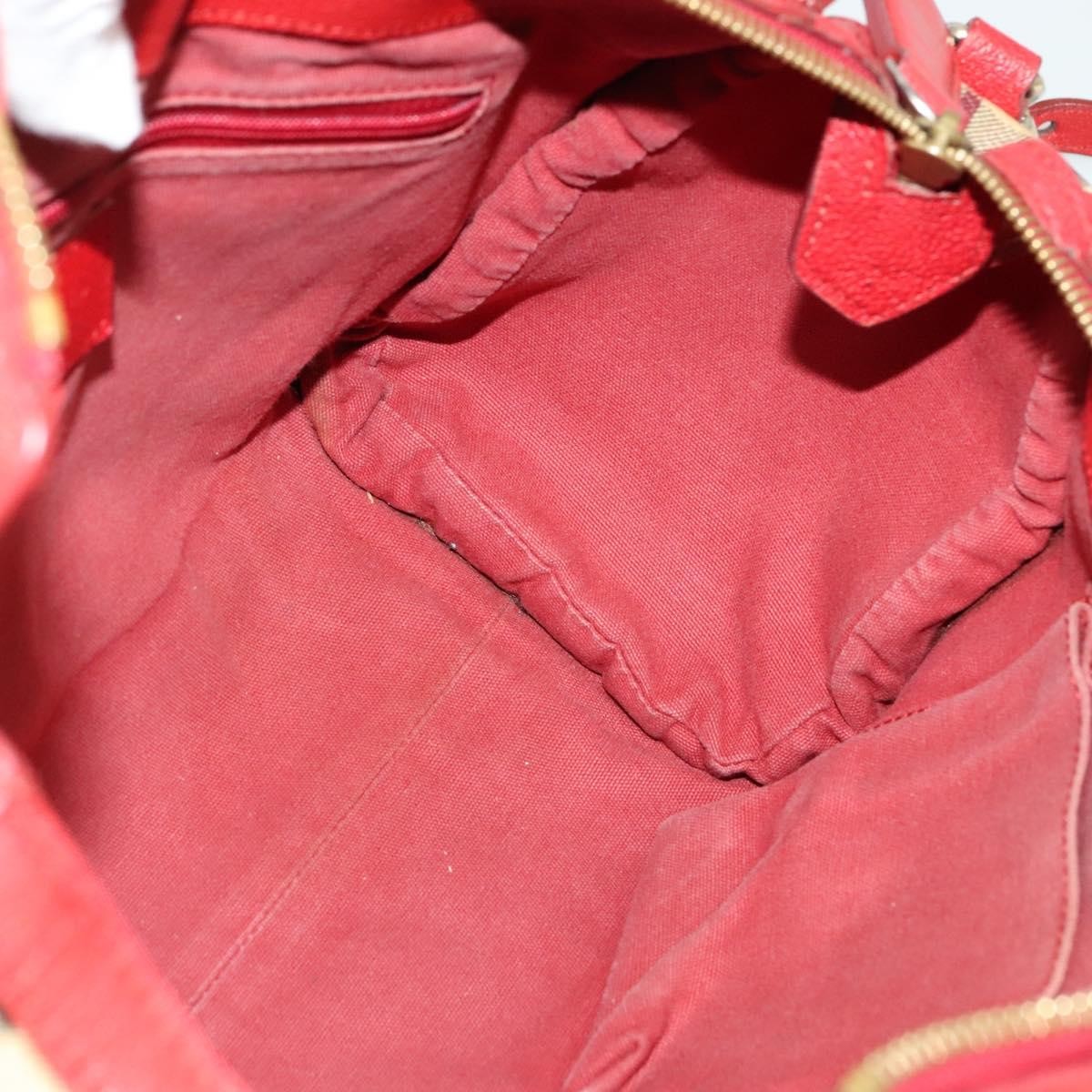 Burberry Pilgrim Satchel Haymarket Coated Canvas