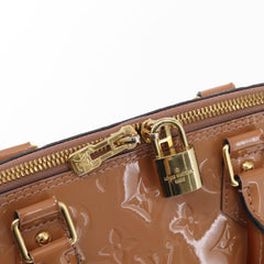 Louis Vuitton Alma Handbag Patent Leather