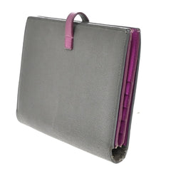 Celine Bifold Flat Wallet Leather