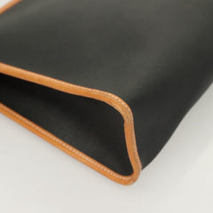 Christian Dior Vintage Zip Pochette Canvas and leather