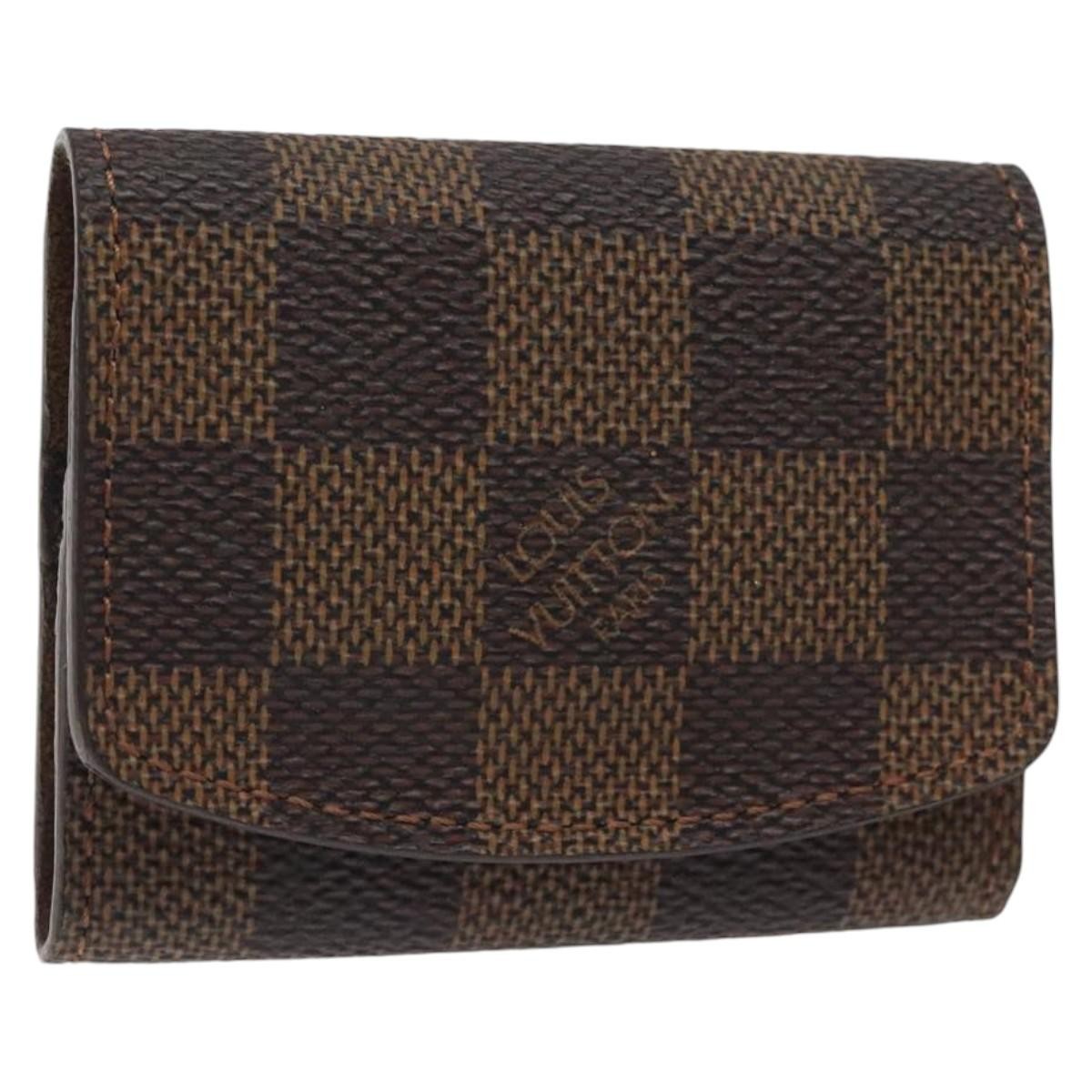 Louis Vuitton Cufflinks Case Damier