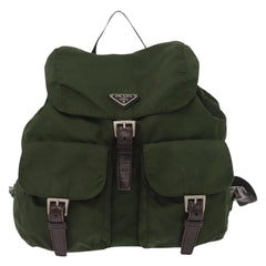 Prada Double Front Pocket Backpack Tessuto