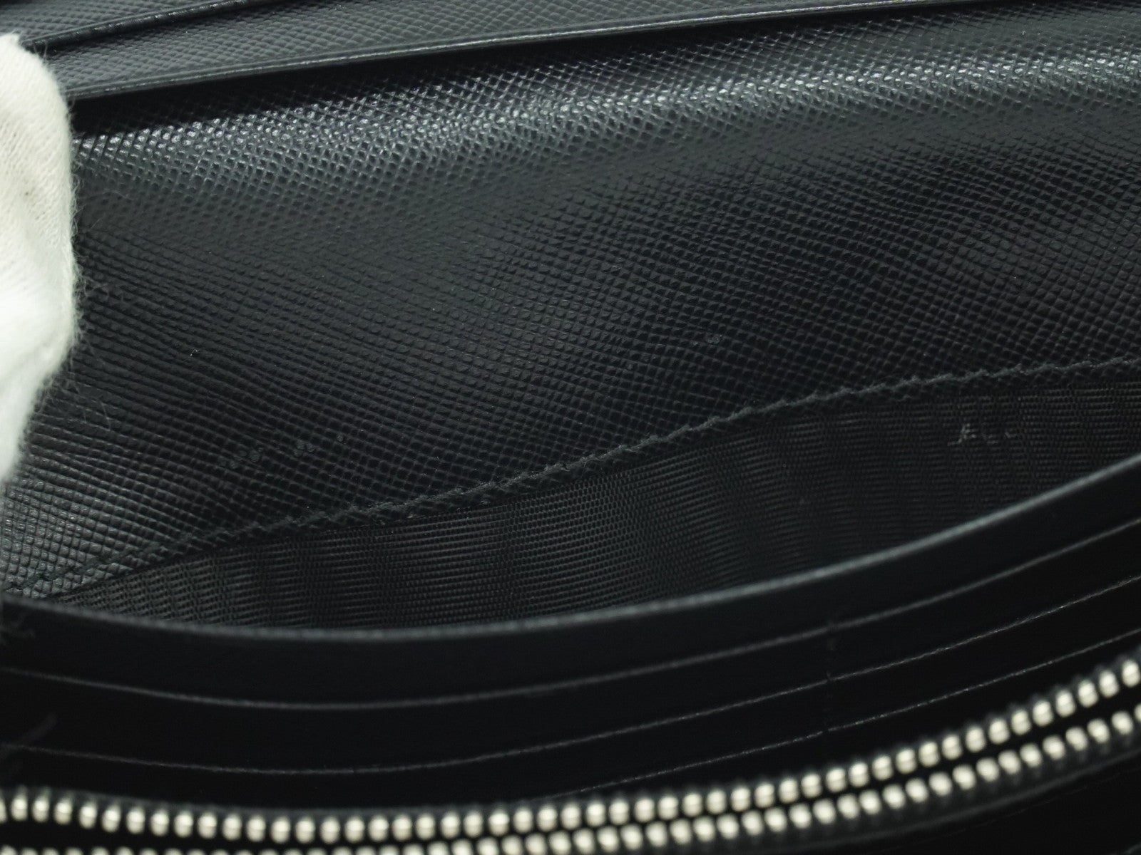 Prada Continental Wallet Tessuto