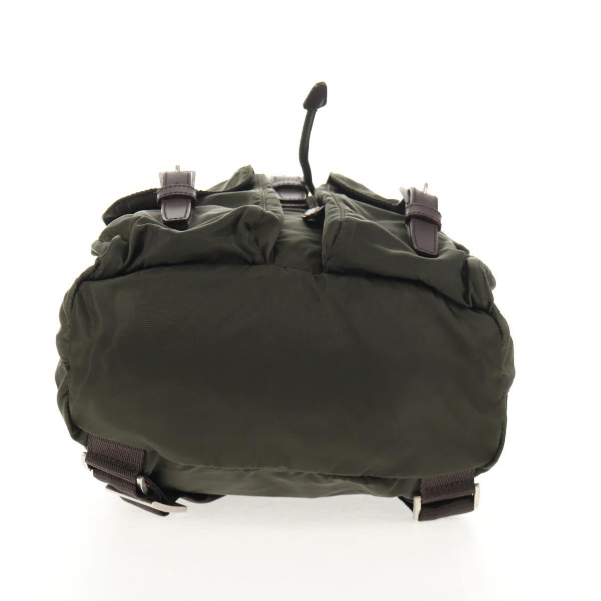 Prada Double Front Pocket Backpack Tessuto