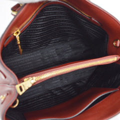 Prada Convertible Shopper Tote Vitello Daino