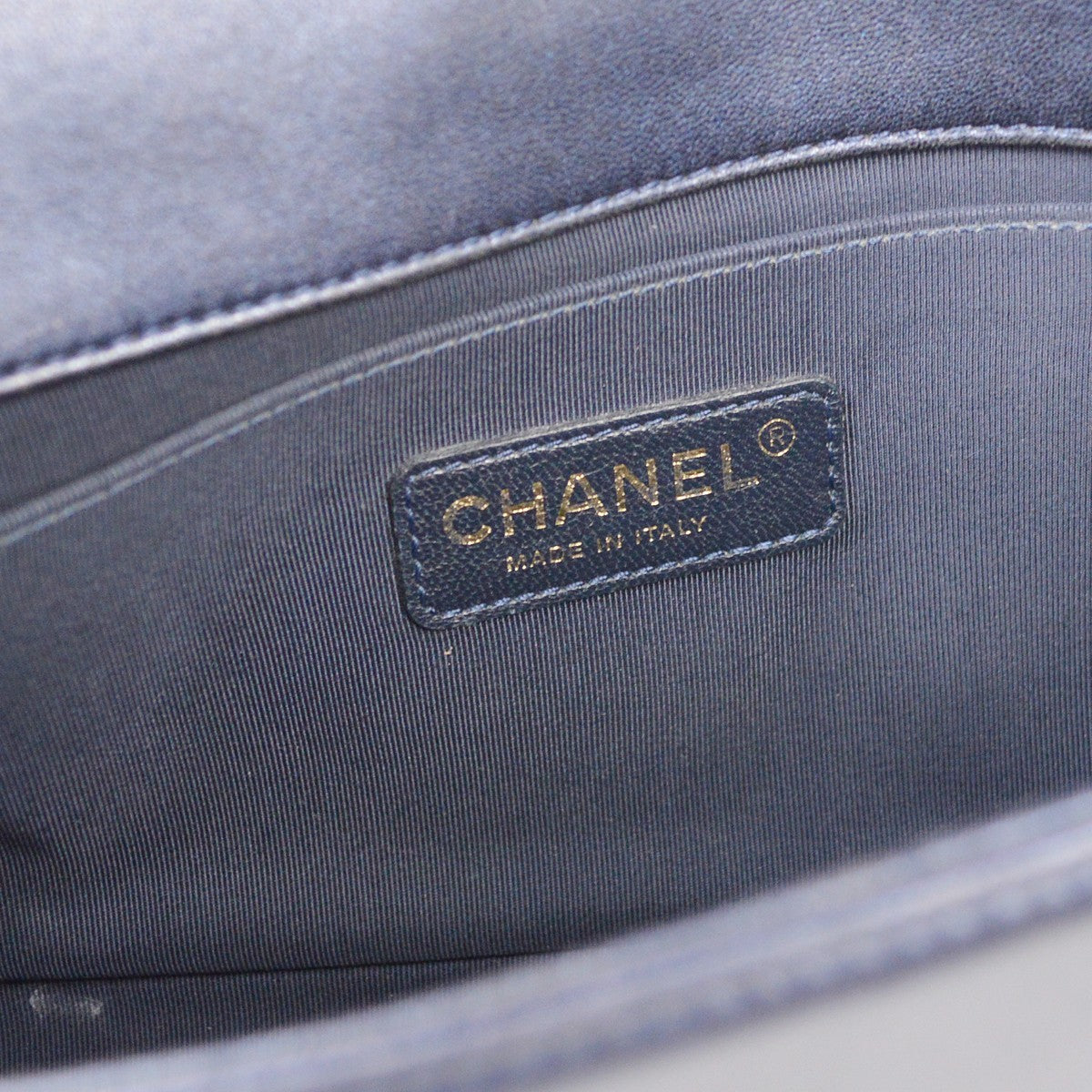 Chanel Boy Flap Bag Cube Embossed Lambskin