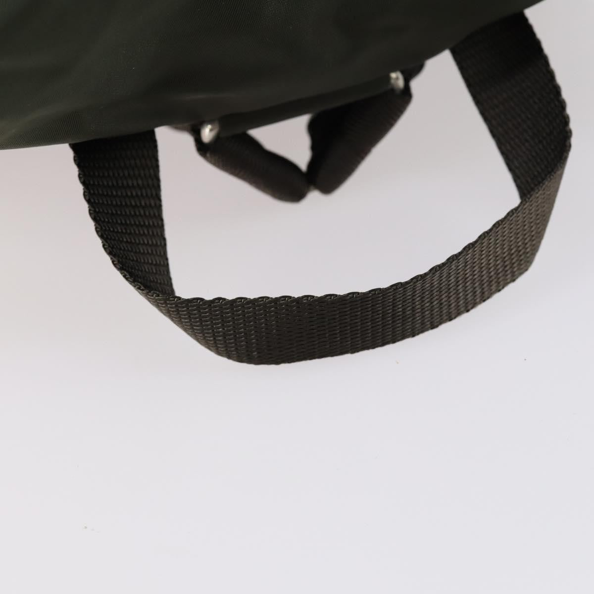 Prada Corsaire Backpack Embroidered Quilted Denim