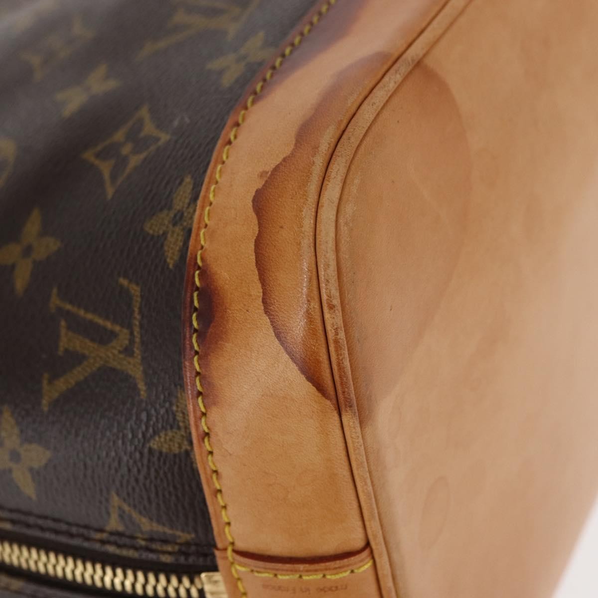 Louis Vuitton Alma Handbag Monogram Canvas