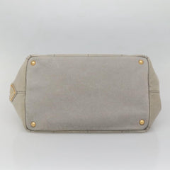 Prada Canapa Convertible Tote Canvas