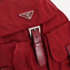 Prada Double Front Pocket Backpack Tessuto