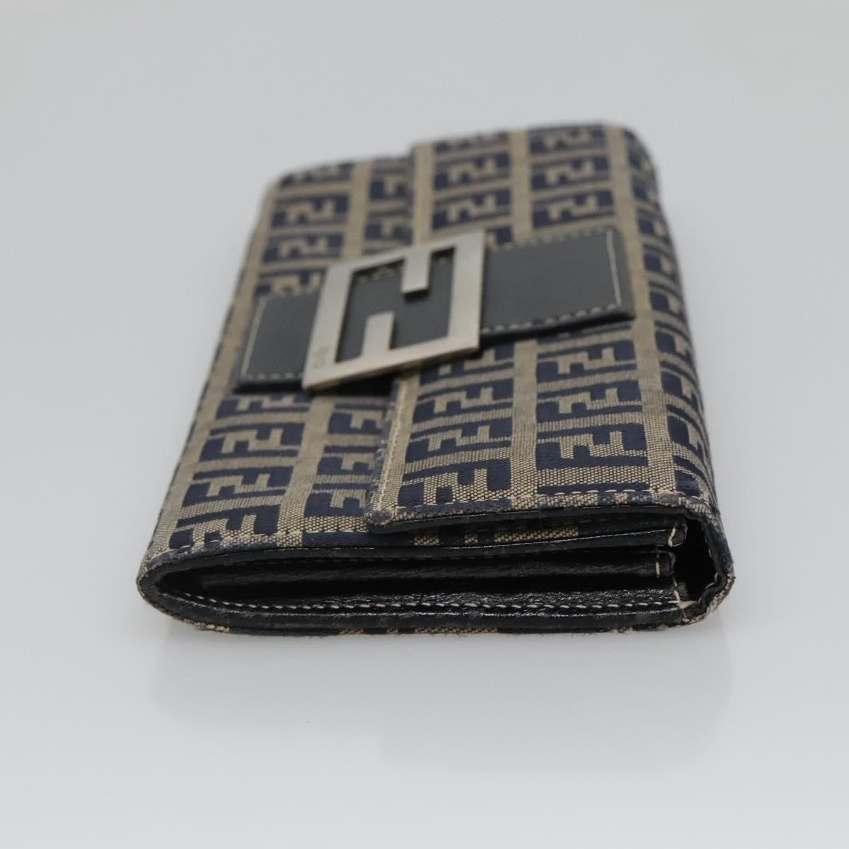Fendi FF Continental Wallet Canvas