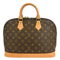 Louis Vuitton Alma Handbag Monogram Canvas