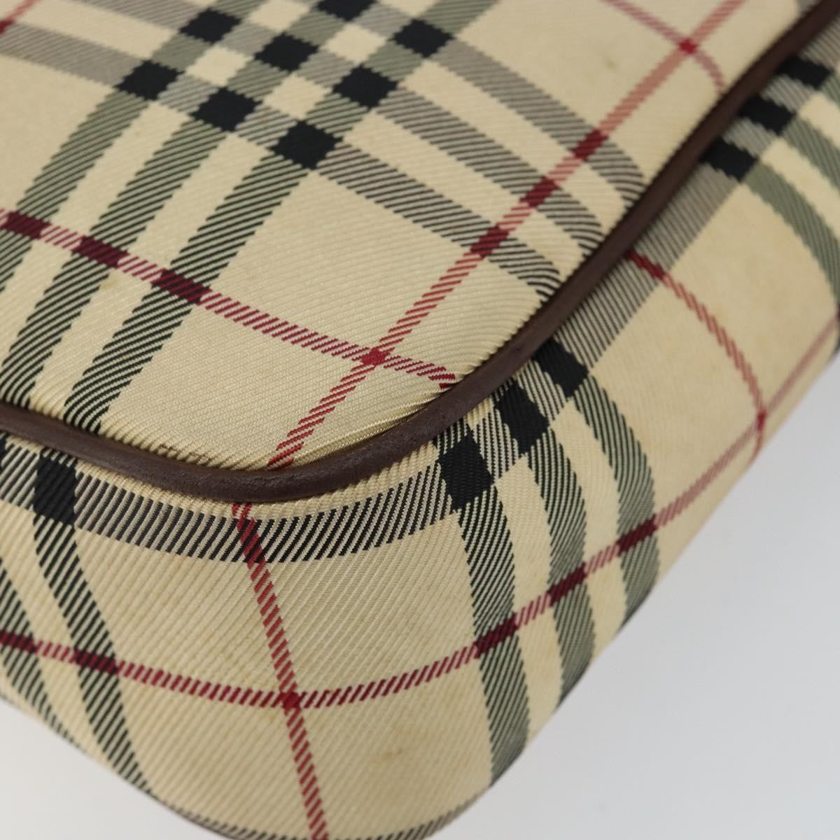 Burberry Zip Messenger Bag Nova check Canvas and Leather