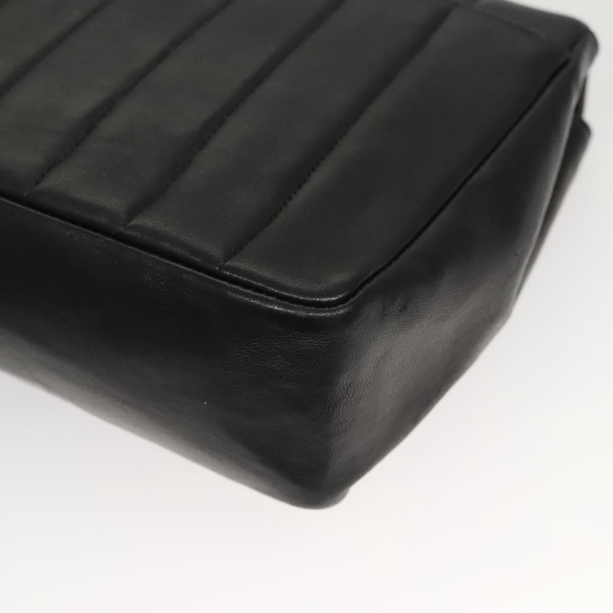 Chanel Vintage CC Flap Shoulder Bag Vertical Quilt Lambskin