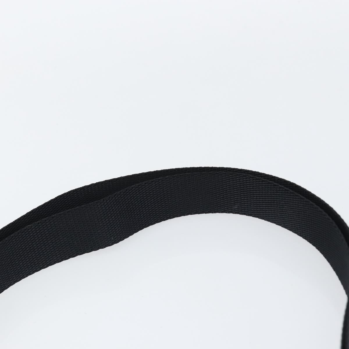 Prada Front Zip Convertible Flat Messenger Tessuto with Leather