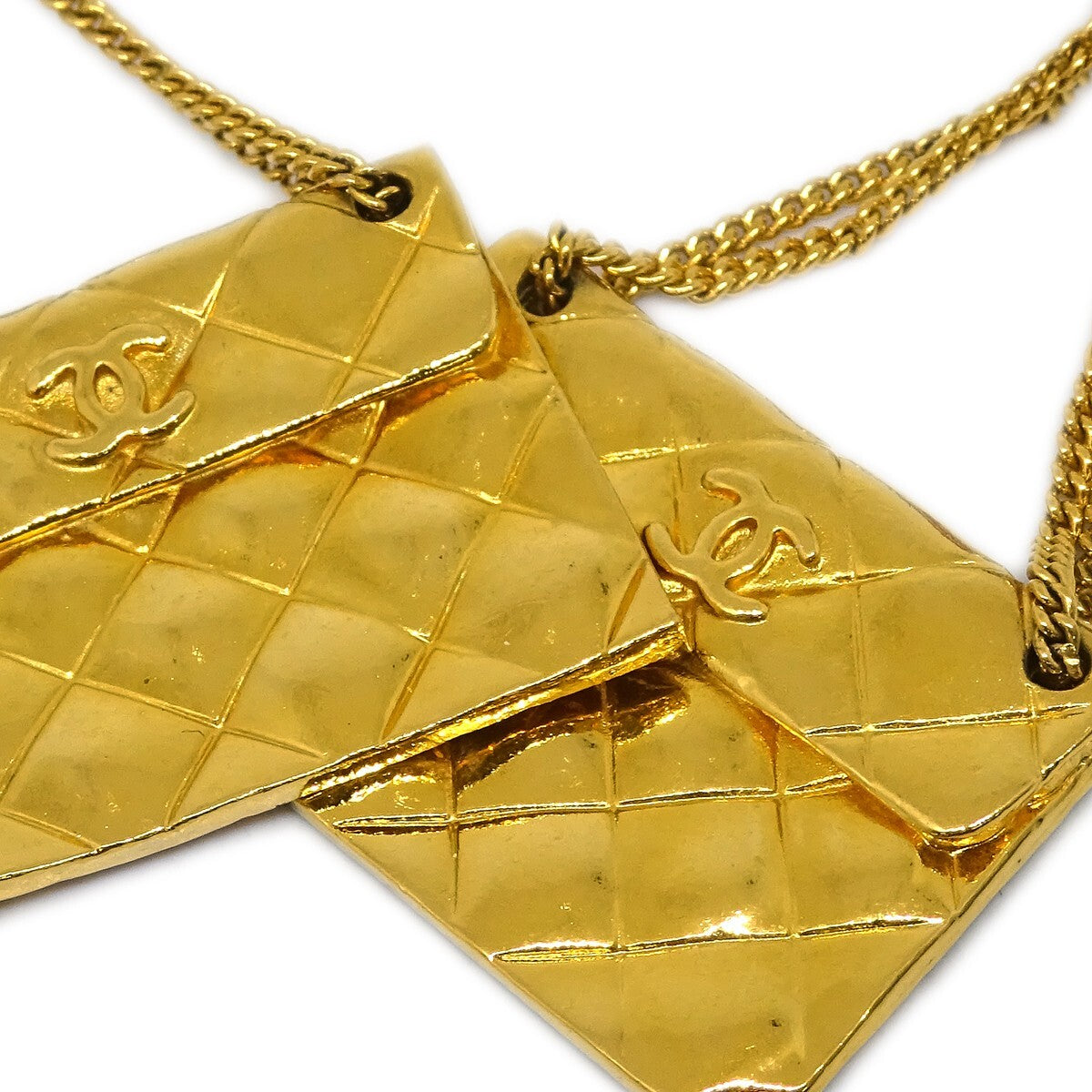 Chanel 31 Rue Cambon Flap Bag Clip-On Earrings Metal