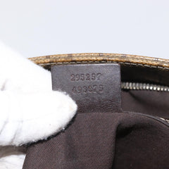 Gucci Flat Messenger Bag GG Coated Canvas