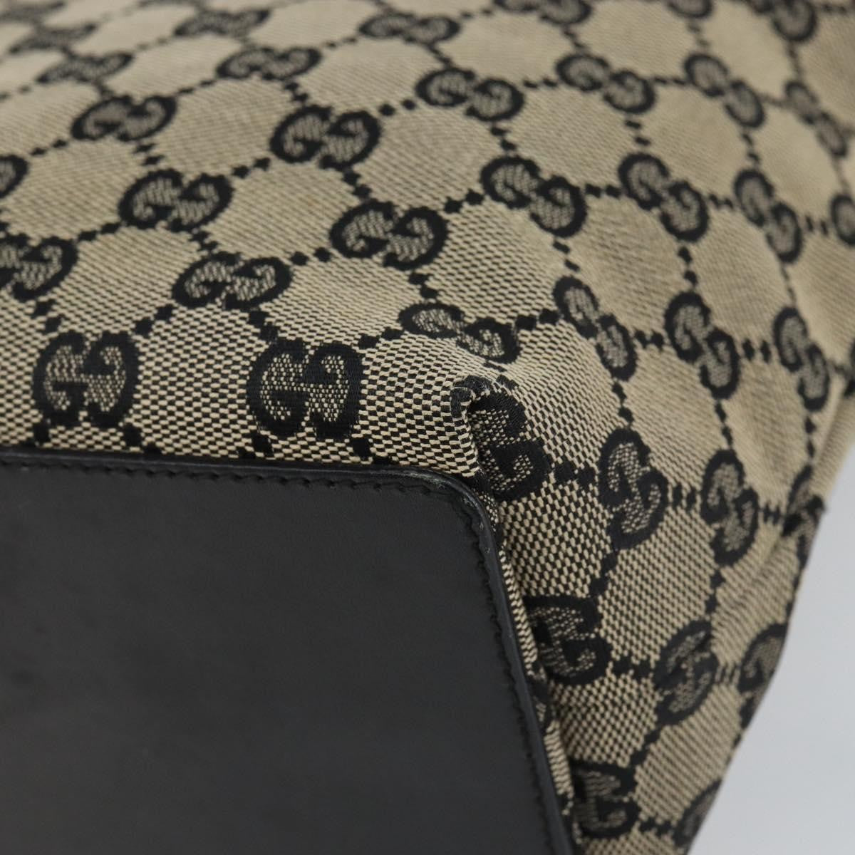 Gucci Vintage Bucket Shopping Tote GG Canvas