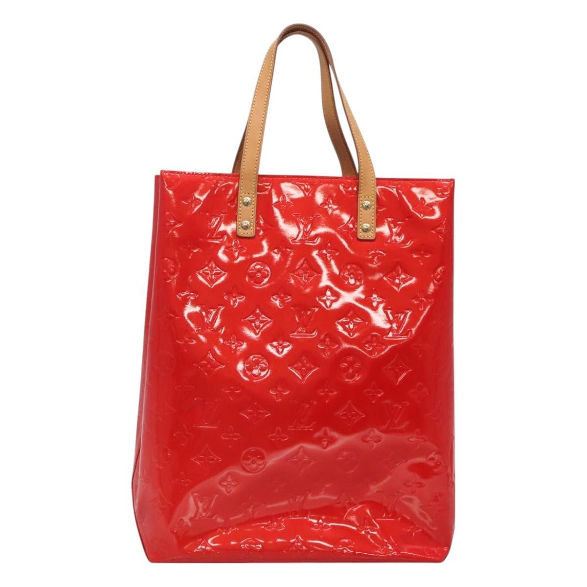 Louis Vuitton Reade Handbag Monogram Vernis