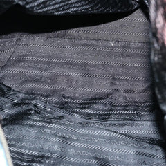 Prada Vintage Zip Tote Tessuto