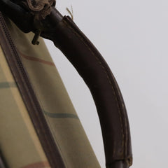 Burberry Nova check boston bag Canvas