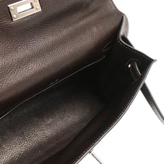 Hermes Kelly Pochette Evergrain