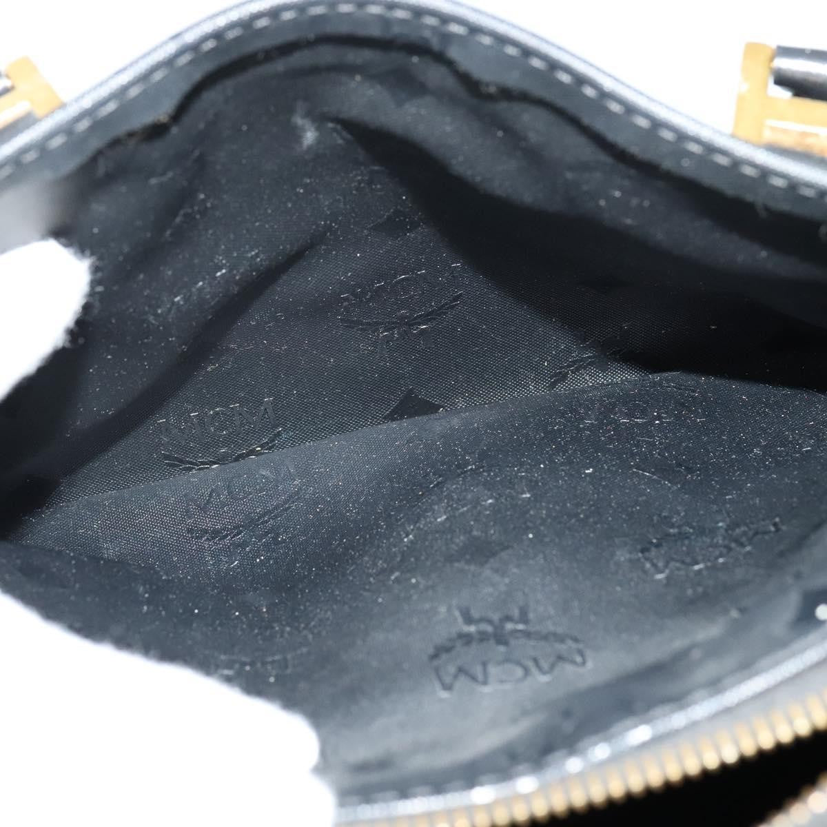 MCM Visetos logogramme Handbag Canvas and Leather