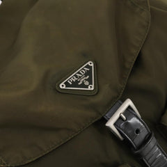 Prada Double Front Pocket Backpack Tessuto