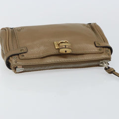 Chloe Paddington Pouch Leather