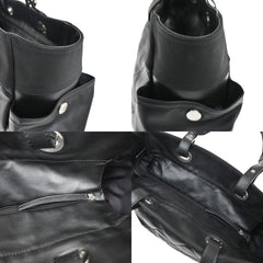 Chanel Biarritz Pocket Tote Quilted Coated Canvas