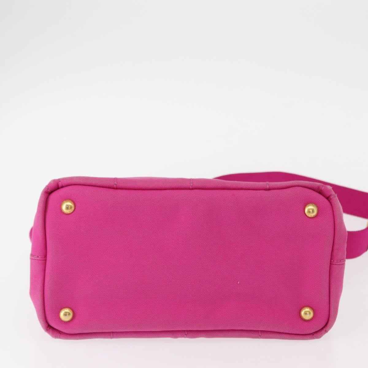 Prada Canapa Open Tote Canvas