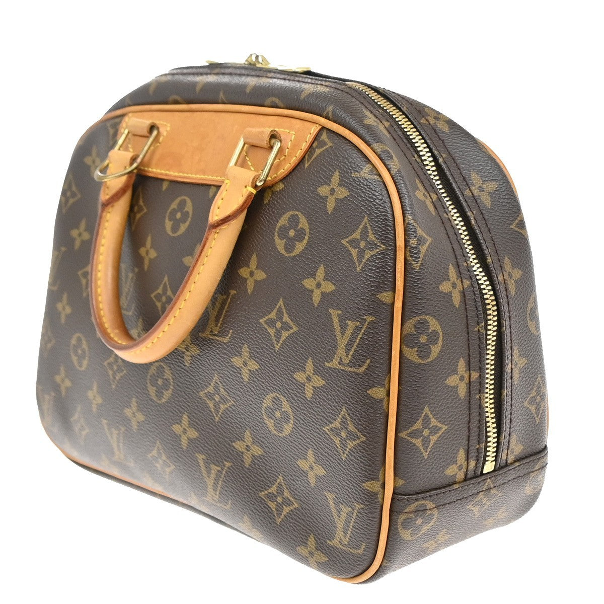 Louis Vuitton Trouville Handbag Monogram Canvas