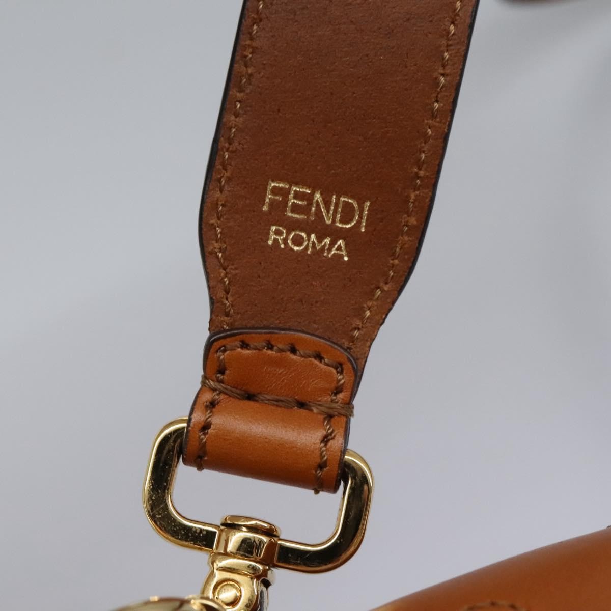Fendi FF Logo Mon Tresor Bucket Bag Canvas