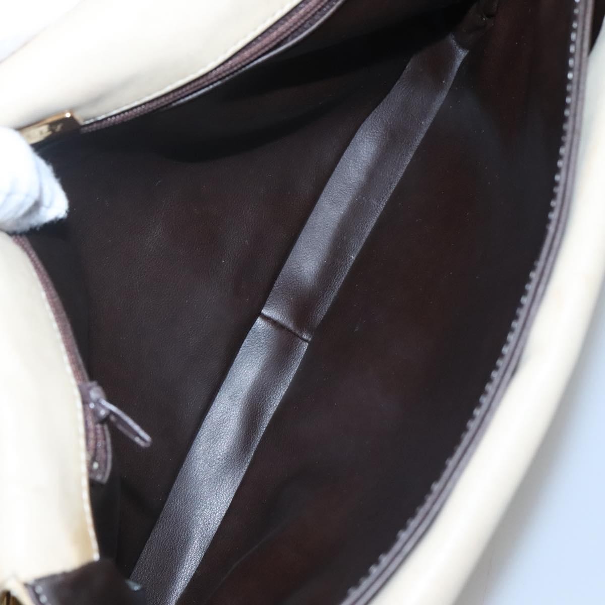 Bally Vintage Chain Shoulder Bag Quilted Leather