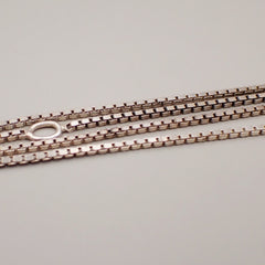 Gucci Bamboo Drop Pendant Necklace Sterling Silver