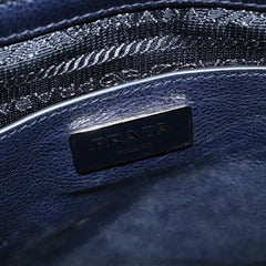 Prada Cuir Convertible Shopping Tote Leather