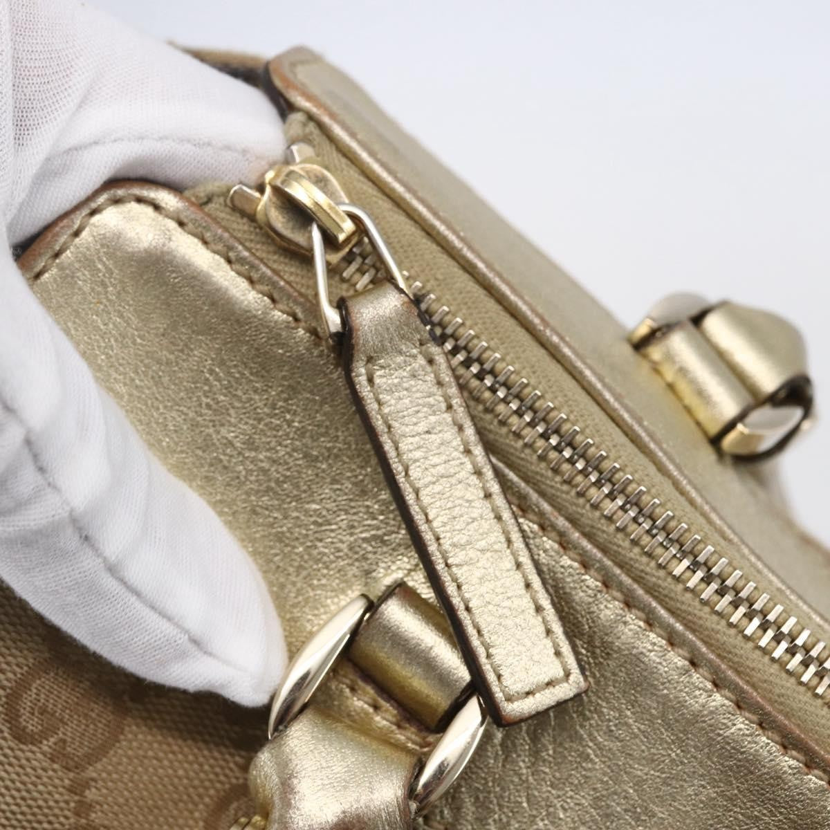 Gucci D-Ring Shoulder Bag GG Canvas