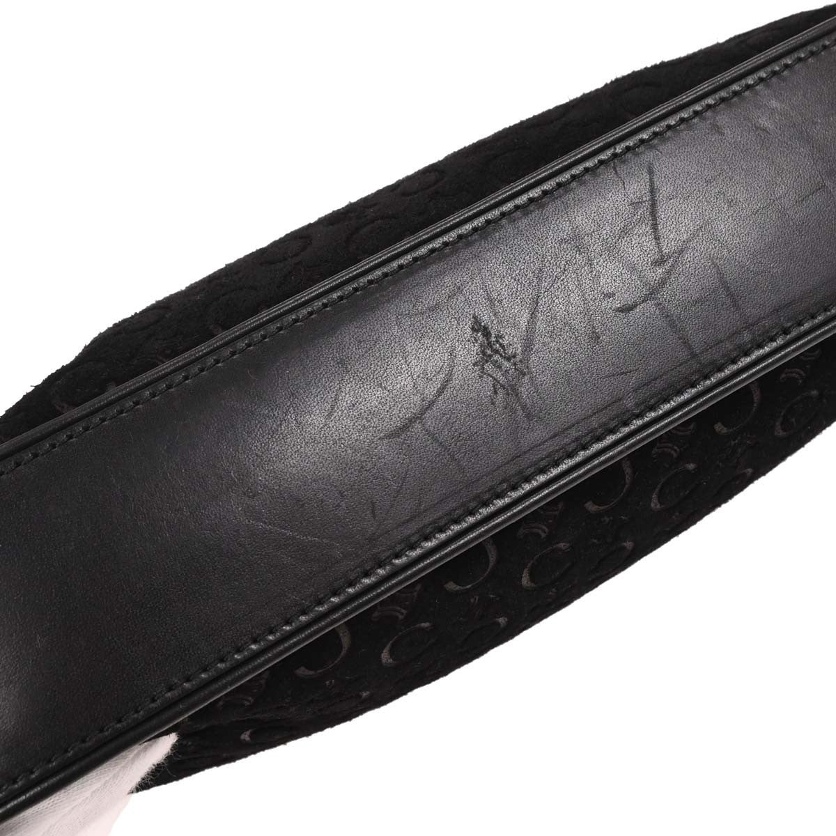 Celine C Macadam Shoulder bag Suede