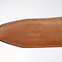 Gucci Buckle Belt Studded Leather