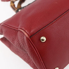 Gucci Bamboo Shopper Tote Leather