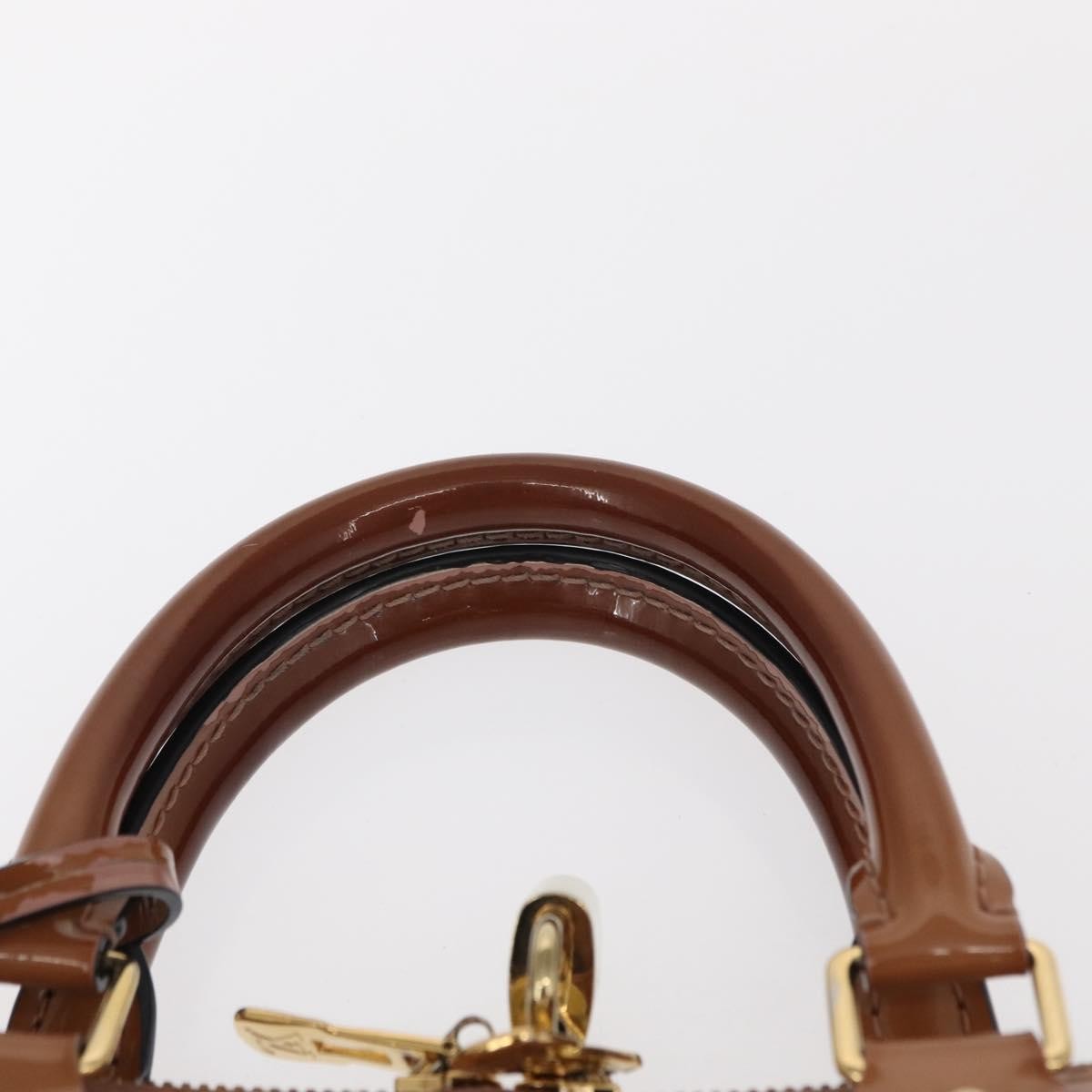 Louis Vuitton Alma Handbag Patent Leather