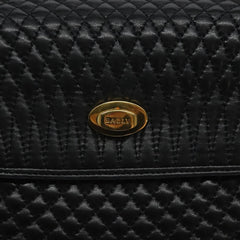 Bally Vintage Handbag Quilted Leather